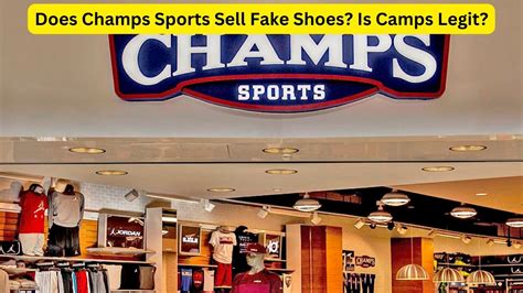 champs selling fake shoes